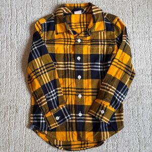 BabyGap Kids Flannel Button Down Shirt 4T
